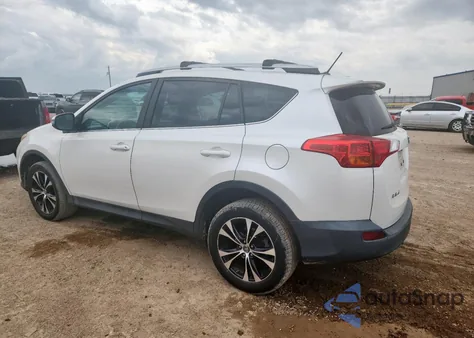 2015 Toyota Rav4 Limited из США, поврежденный, VIN 2T3YFREV2FW149220